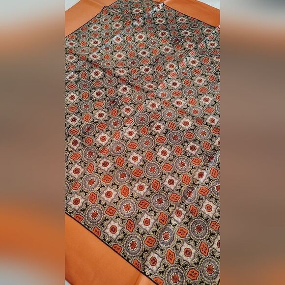 Liberty of London Vintage Silk Scarf Vibrant - Picture 9 of 12